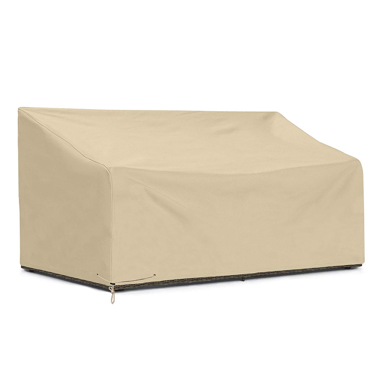SunPatio Outdoor Deep Sofa Cover, 80" L x 39" W x 32"/22" H SunPatio