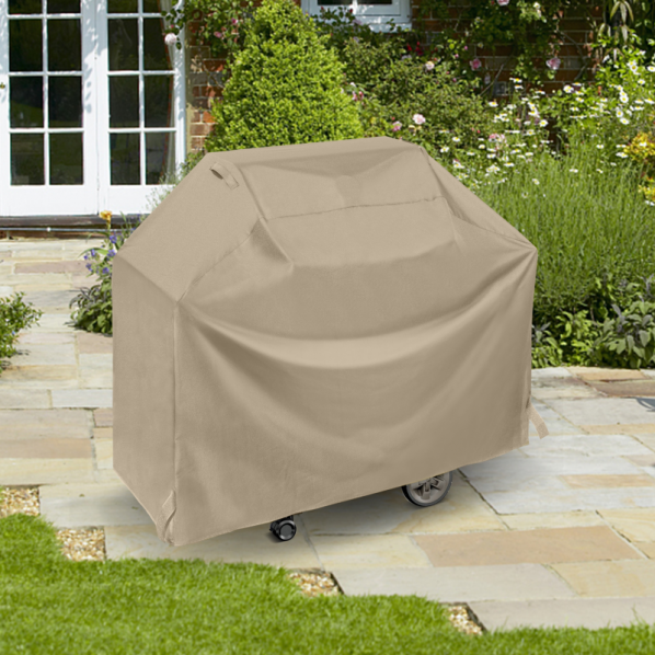 SunPatio Barbecue Cover 50 Inch Outdoor Gas Grill Cover Heavy Duty Waterproof 